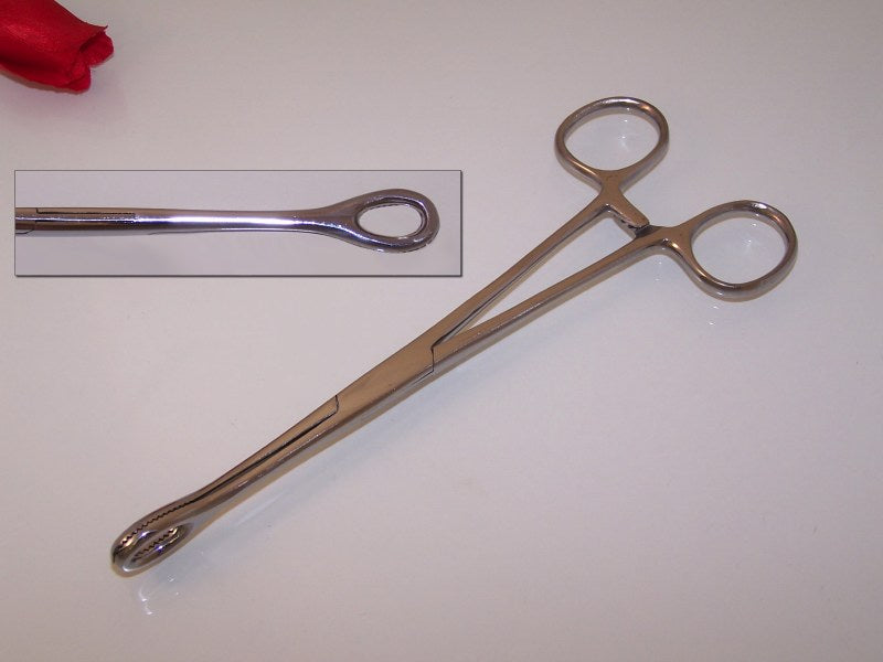 Foerster Clamps w/ lock 7" - Stainless Steel [12 Pcs Box]