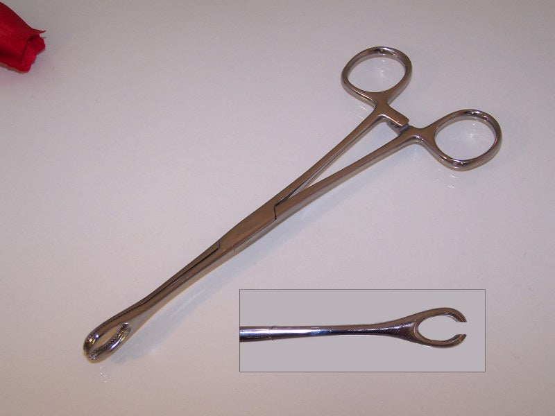 Foerster Slotted Clamps w/ lock 7" - Stainless Steel [ 12 Pcs Box ]