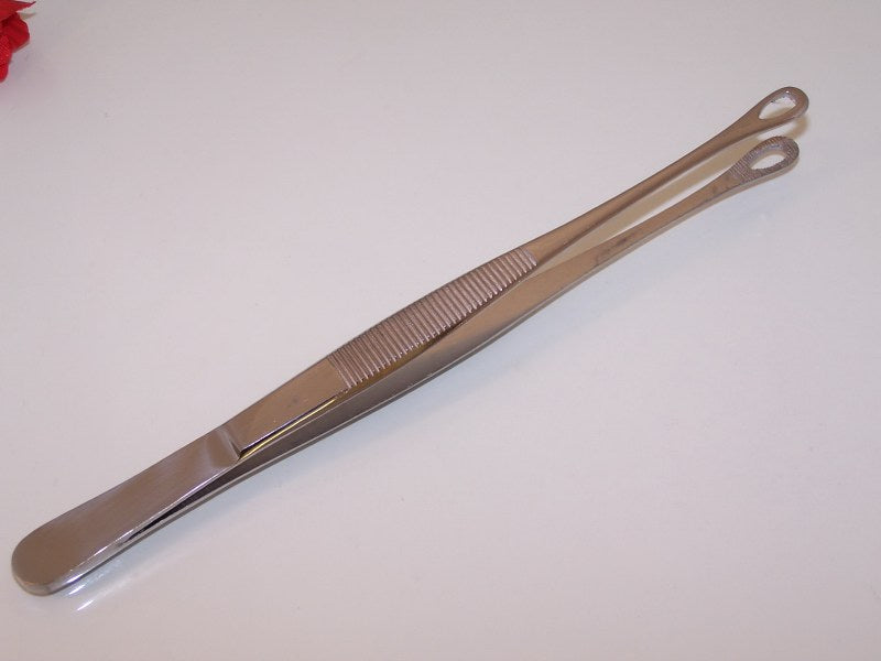 Foerster Tip Tweezer 7"- Stainless Steel [12 Pcs Box]