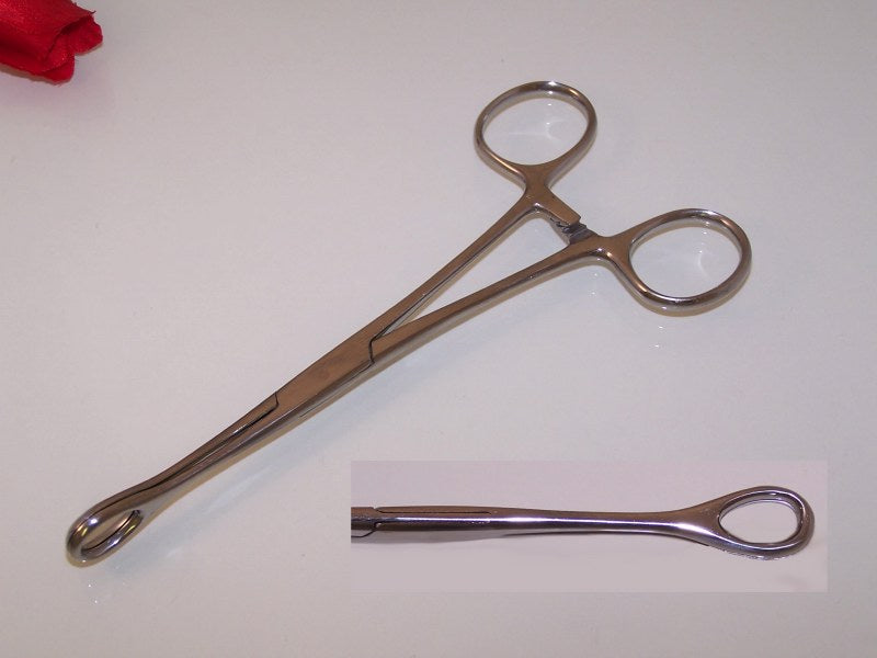 Foerster Clamps w/ lock Smooth Jaw 6" - Stainless Steel [ 12 Pcs Box ]