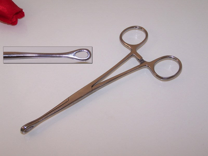 Foerster Clamps w/ lock Smooth Jaw - Stainless Steel [12 Pcs Box]