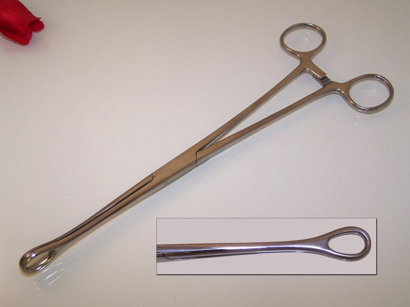 Foerster Clamps w/ lock 9.5" - Stainless Steel [ 12 Pcs Box ]