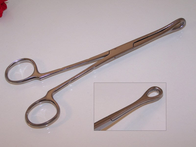 Foerster Clamps Slotted without lock 7" - Stainless Steel [12 Pcs Box]